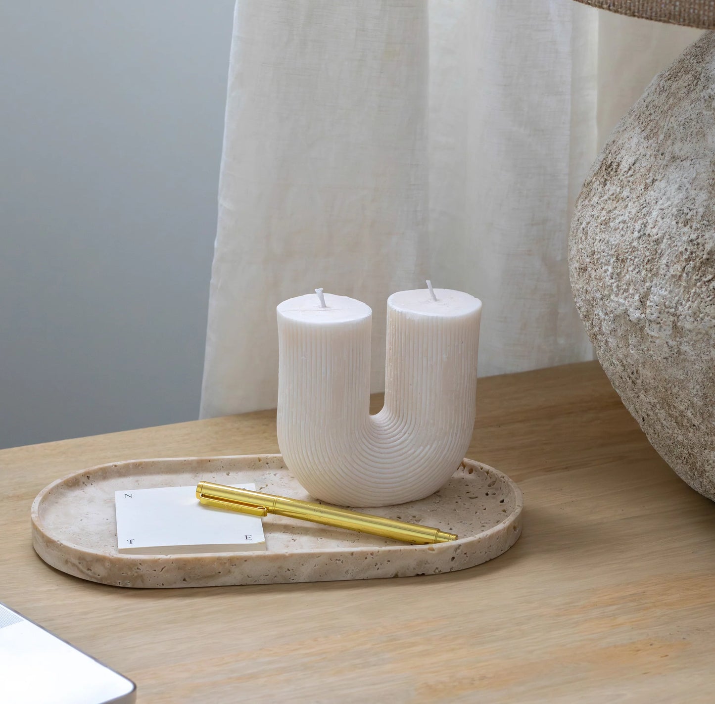 EG Classic Travertine Tray